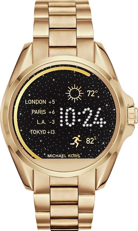 michael kors access bradshaw women's smartwatch|Michael Kors bradshaw gold watch.